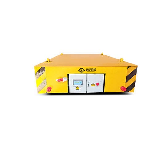 Carrello di trasferimento - DDG - Henan Peisa Machinery Co., Ltd - in acciaio / a piattaforma / porta-contenitori
