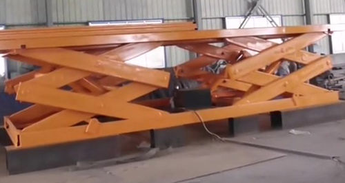 Tavola elevatrice a forbice - DPX - Henan Peisa Machinery Co., Ltd - idraulica / meccanica / stazionaria