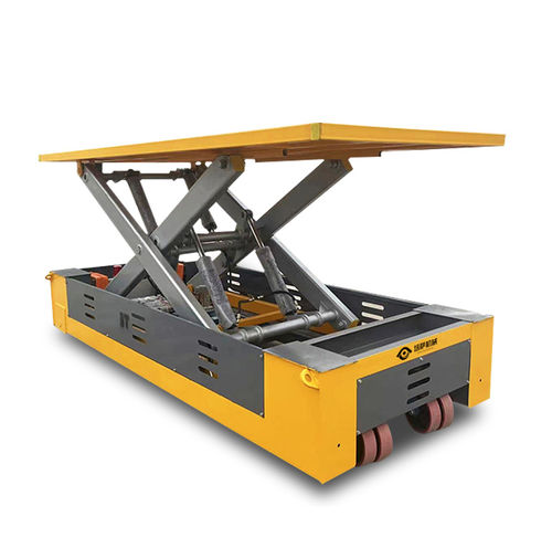 Carrello di trasferimento - DWP - Henan Peisa Machinery Co., Ltd - in poliuretano / a piattaforma / porta-fusto