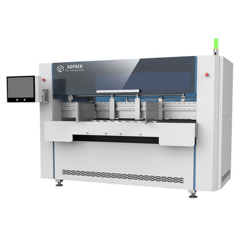 macchina di fabbricazione di scatole di cartone ondulate - AOPACK LTD.
