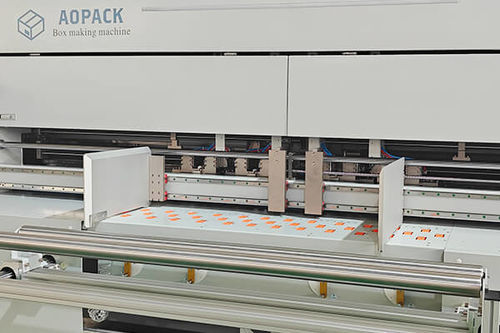 macchina di fabbricazione di scatole di cartone ondulate - AOPACK LTD.