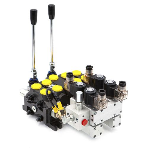 Valvola elettroidraulica - DCVDY electro-hydraulic - Weifang Chengfeiyue Hydraulic Machinery Co., Ltd. - pneumatica / manuale / monoblocco