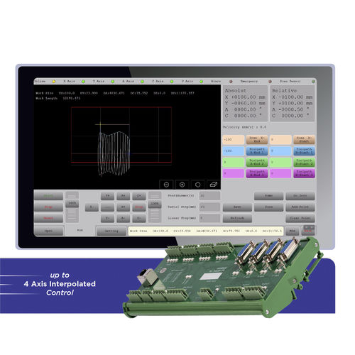 Interfaccia software CNC - XYAC-Hammer - Radonix Technology - 4 assi / per martellatrice