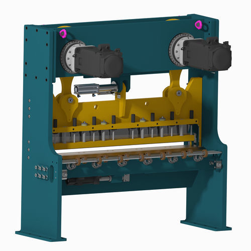 Cesoia elettrica - DEVELOPPEMENT PROJETS INDUSTRIELS (DPI) - per lamiera / per metallo / per strisce