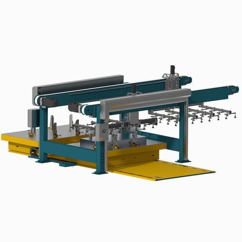 Accatastatore per piastrine - DEVELOPPEMENT PROJETS INDUSTRIELS (DPI) - impilatore / per pezzi / di metalli
