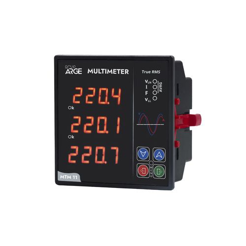 Multimetro digitale - MTM series - Grup Arge Energy and Control Systems - montato su pannello / di frequenza / trifase