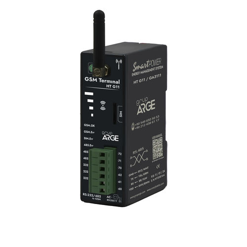 Modulo di comunicazione Ethernet - HT E series - Grup Arge Energy and Control Systems - su guida DIN