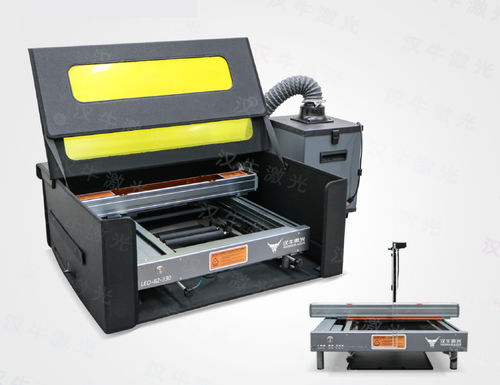 Macchina di taglio e incisione laser - LED-B2-330 - Grand Growth - per tessuti / per profilati in alluminio / compatta