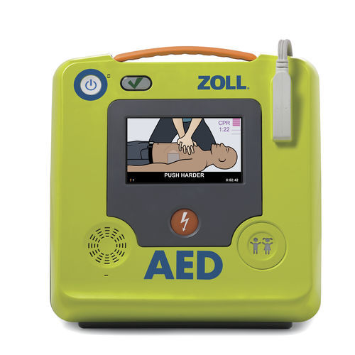 DAE per spazio pubblico - ZOLL AED 3® - ZOLL - di emergenza / con guida RCP / WiFi