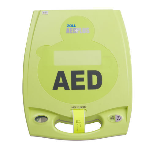 DAE di emergenza - ZOLL AED PLUS® - ZOLL - per spazio pubblico / con guida RCP / IP55