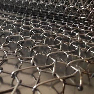 Griglia tessuta - Metart Building Tech Co.,Ltd - saldata / in acciaio inossidabile / di filo metallico