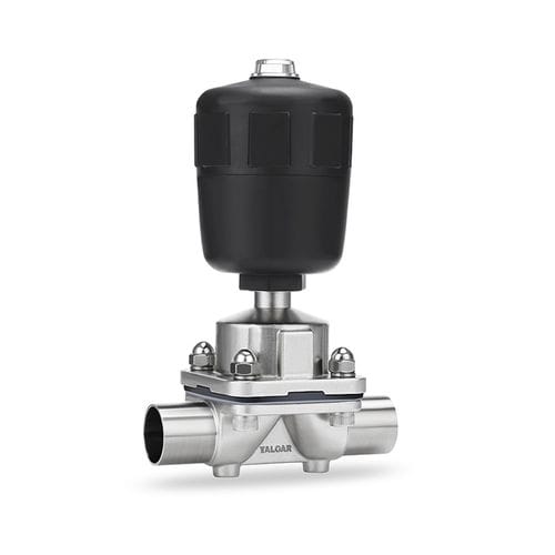 Valvola a membrana - DV5693-W - Taloar - pneumatica / di controllo / saldata