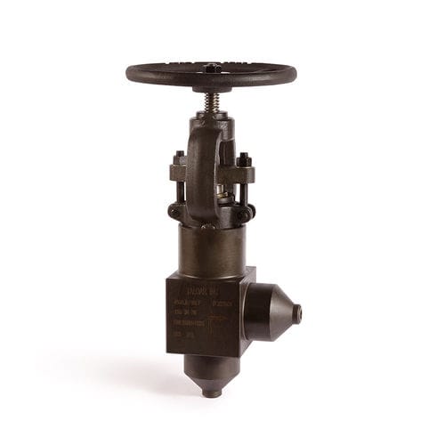 Valvola ad angolo retto - L643 - Taloar - con volante / di controllo / per prodotti chimici