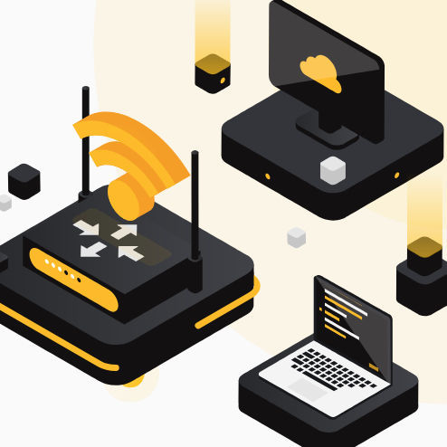 Router Punto di accesso WI-FI - Vyos.io - per rete