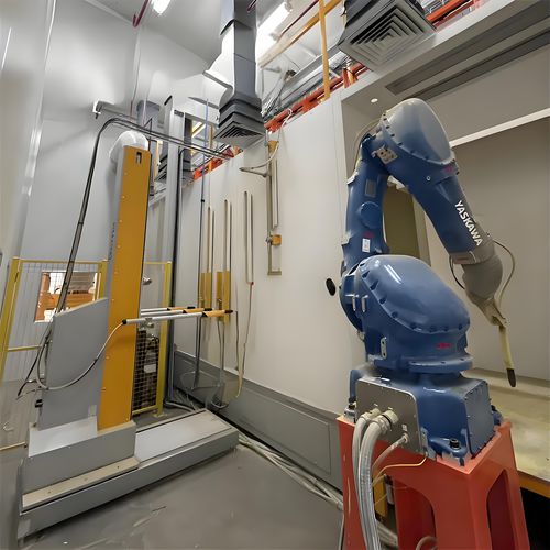 Macchina di verniciatura a polvere per profilati in alluminio - Xiangyang Jingtu Anti corrosion Materials Co., Ltd - con pistola elettrostatica / per il laboratorio / a regolazione digitale