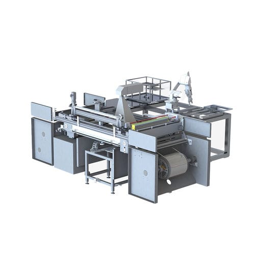 Laminatore visualizzazione flessibile - Crest Dutch Machinery - da rullo a rullo / automatizzato