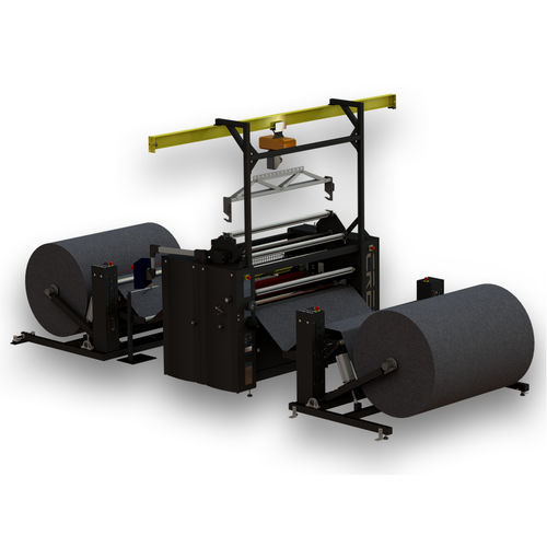 Laminatore fustellatrice - Slitter Laminator - Crest Dutch Machinery - da rullo a rullo / a freddo / automatizzato
