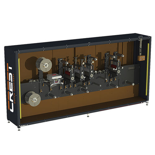 Macchina da taglio rotativa - Rotary Die Cutter - Crest Dutch Machinery - con ghigliottina / con matrice / per materie plastiche