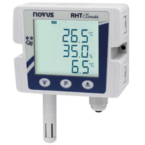 Sensore di temperatura e di umidità relativa - Exceltec Canada Inc. - a parete / digitale / RS-485