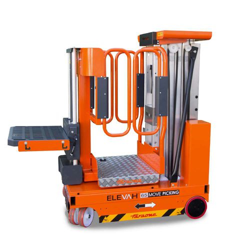 Carrello commissionatore elettrico - 65 Move Picking - Elevah - con forche di sollevamento / verticale / per magazzino