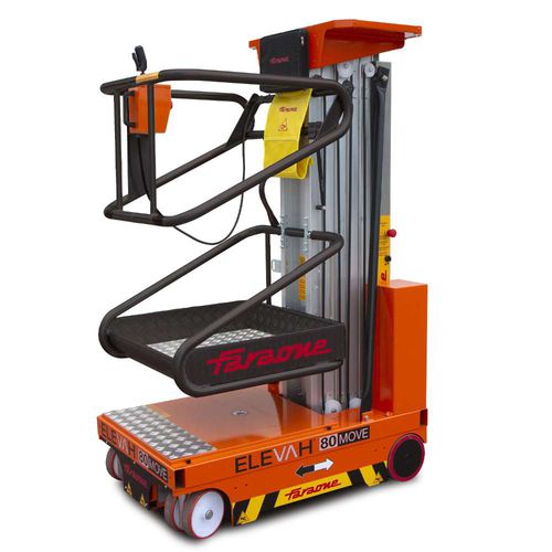 Piattaforma di sollevamento su ruote - 80 Move - Elevah - semovente / elettrica / per linea di produzione