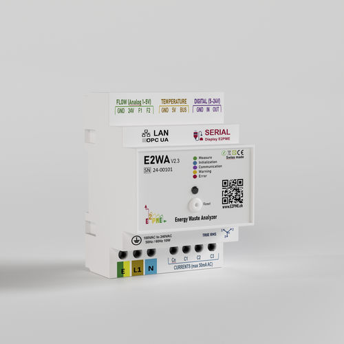 Registratore di dati multifunzione - E2WA - E2PME - di tensione / di consumo di energia / di portata