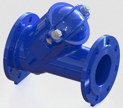 Valvola di ritegno a sfera - CKB - Flowrates - per acqua potabile / per acqua / con flangia