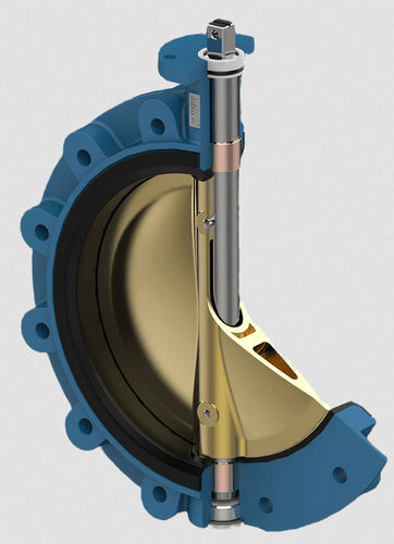 Valvola a farfalla - BVS - Flowrates - manuale / di controllo / per acqua