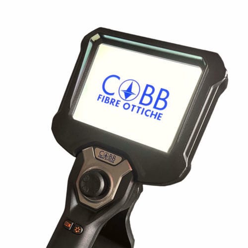 Video-endoscopio flessibile - LHC-DUAL VISION - Cobb Fibre Ottiche Srl - per macchine / di serbatoi / per ispezione di canalizzazioni