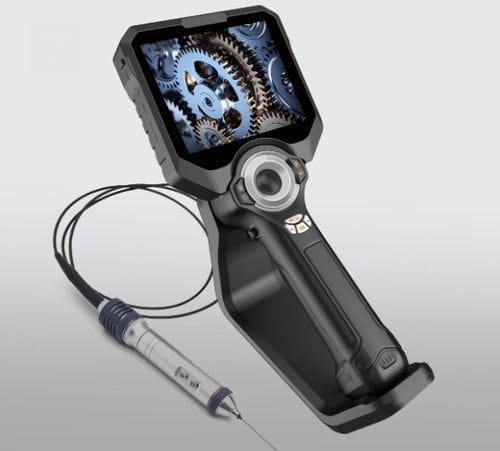 Video-endoscopio flessibile - RVM series - Cobb Fibre Ottiche Srl - per ispezione di motore a turbina / per macchine / per ispezione di canalizzazioni