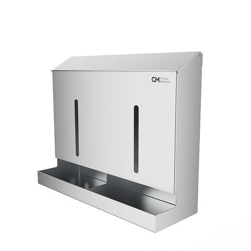Distributore di DPI - CM Process Solutions LLC - manuale / da parete / in acciaio inossidabile