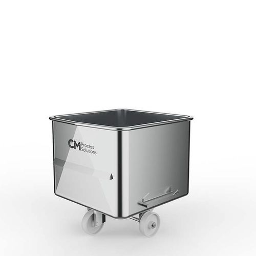 Carrello da trasporto - CM Process Solutions LLC - di lavaggio / in acciaio inossidabile / con rotelle