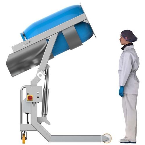 Ribaltatore fusto - 600/HT2-DRUM - CM Process Solutions LLC - idraulico / manuale / per container