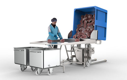 Inclinatore idraulico - HA400 - CM Process Solutions LLC - manuale / in acciaio inossidabile / elevabile