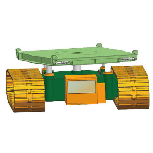 Transporter cingolato - TAIYUAN HEAVY INDUSTRY CO.,LTD - a piattaforma / per unità di frantumazione