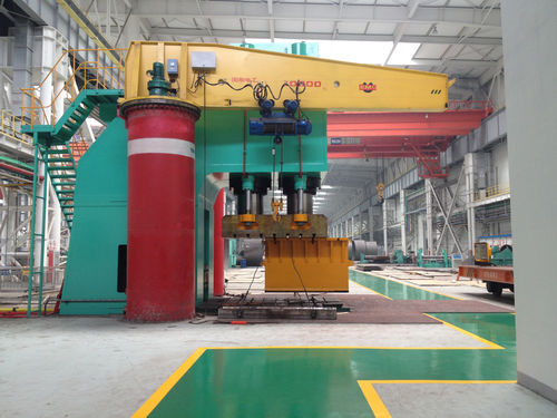 Pressa a colonna singola - TAIYUAN HEAVY INDUSTRY CO.,LTD - idraulica / di curvatura / raddrizzatrice