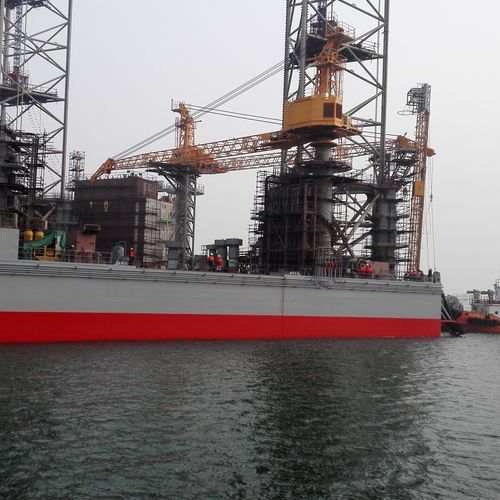 Gru per applicazioni offshore - TAIYUAN HEAVY INDUSTRY CO.,LTD - fissa / telescopica / con braccio