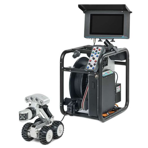 Robot di ispezione su ruota - RiDrive - VIDEOCLEAN - telecomandato