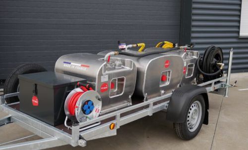 Rimorchio per cisterna - AX GROUP marque PEGASE - per cisterna / a 2 assi / trainato