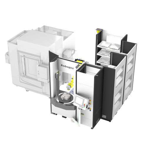 Cella robotizzata di scarico - SEI-ROBOPROD - di pallettizzazione / di carico / di lavorazione