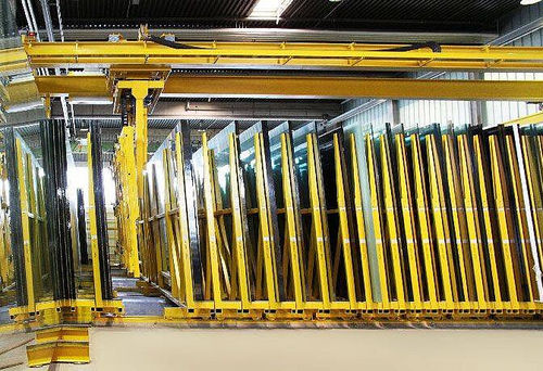 Magazzino automatico per vetro - HEGLA FRANCE - verticale / compatto