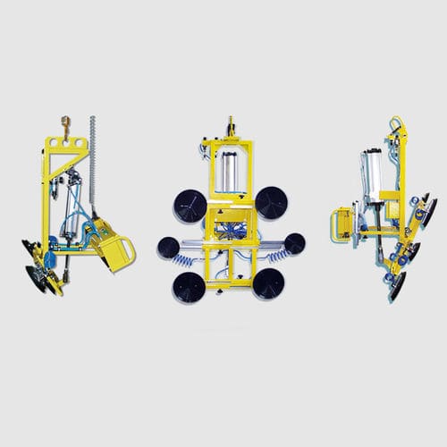 Ventosa di sollevamento ad H - V-H series - HEGLA FRANCE - a telaio / per lastra di vetro / verticale