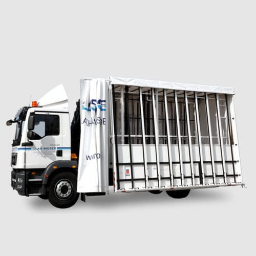 Camion con cassone ribaltabile - MAN TGM 18.320 - HEGLA FRANCE - da trasporto