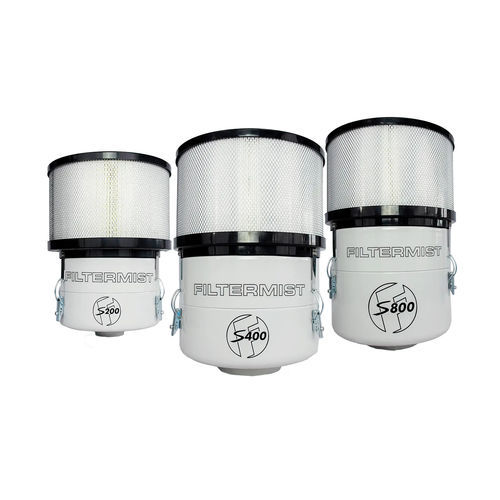 Collettore per nebbie oleose - S series - FILTERMIST LIMITED - a coalescenza / centrifugo / per macchina utensile