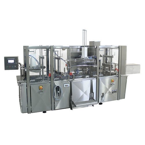 Linea di riempimento per bicchieri - FDS2500 - Control GMC - automatica / per vaschette / per tubi