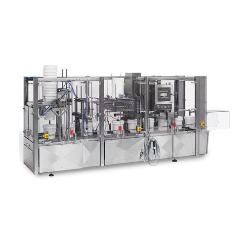 Linea di riempimento per secchi - FDS3500 - Control GMC - automatica / per tubi / per bicchieri