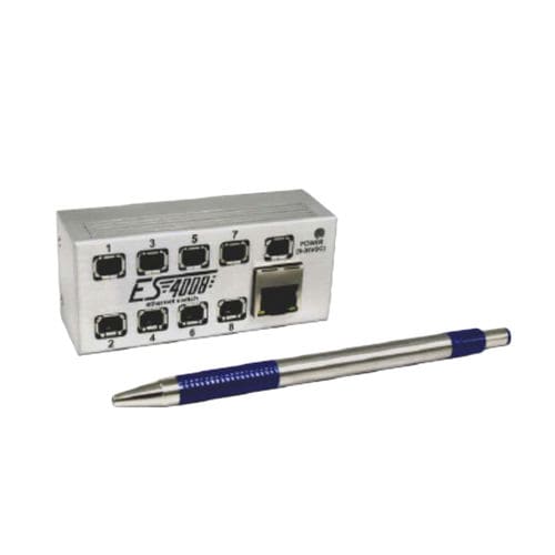 Switch Ethernet gestibile - ES4000  - EVOMESURE - 8 porte / 4 porte / robusto