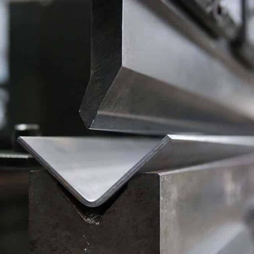 Piegatura di lamiera con pressa - METALLERIE BAYEUSAINE - acciaio / acciaio inossidabile / alluminio