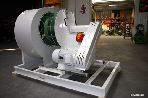 Ventilatore centrifugo - AWITECH - da terra / di aspirazione / AC