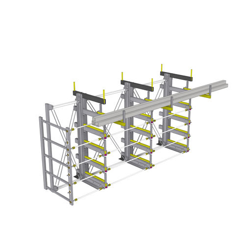 Scaffalatura pull-out - BORDIN - per magazzino di stoccaggio / di stoccaggio orizzontale / modulare